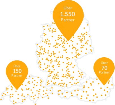 Partnerkarte Weiße Kontur